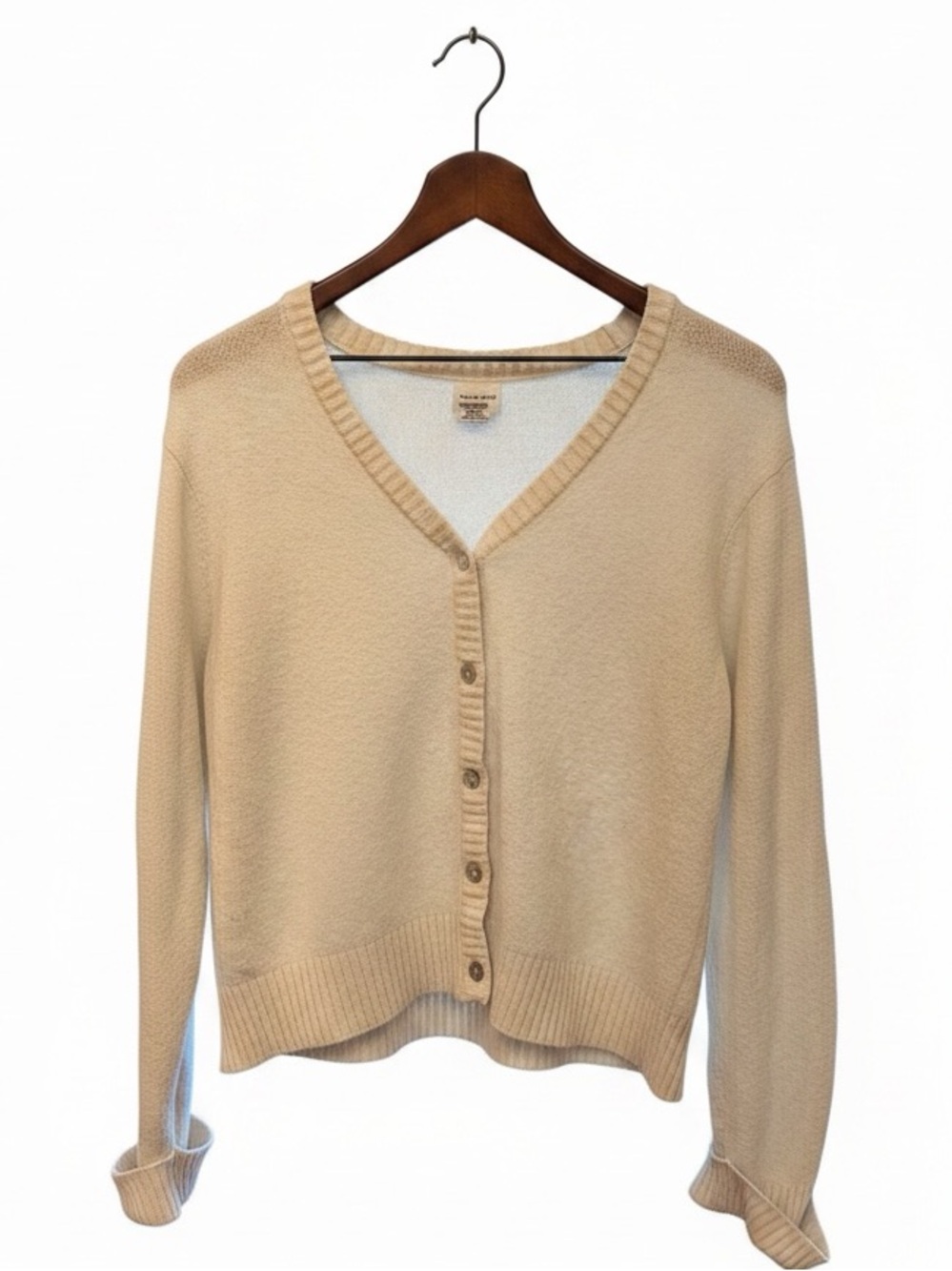 Song of Style Beige-to-Ivory Ombre Cardigan